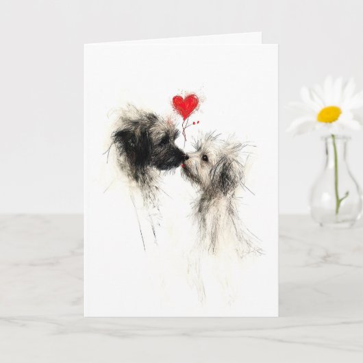 Liefde ontketend kaart (Kleine Plant)