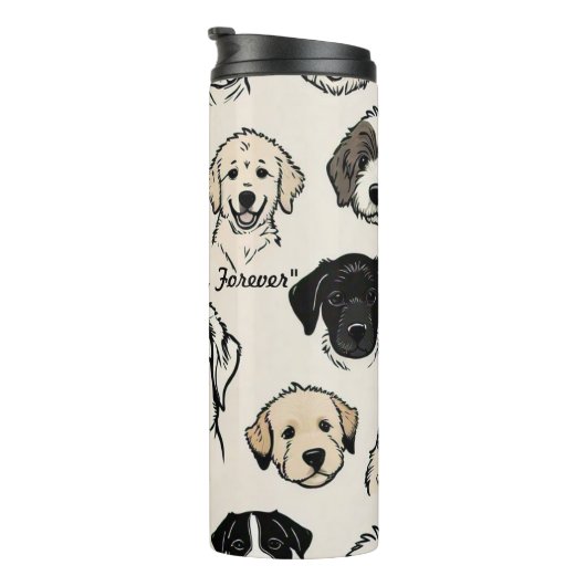 "Liefde ontketend" Thermosbeker (Geroteerd rechts)