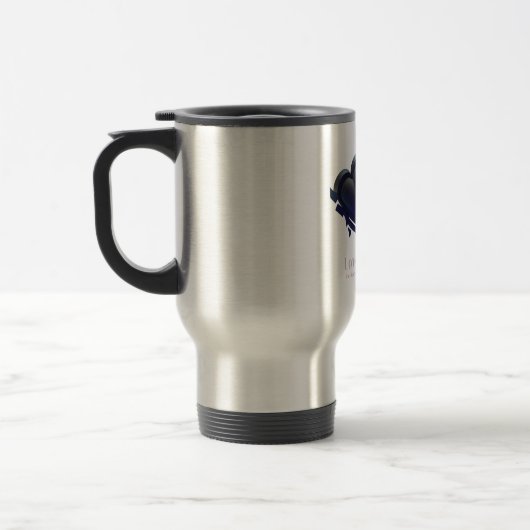 Liefde ontsteekt Drink Mok (Links)