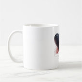 Liefde ontsteekt hart koffie Mok (Links)