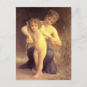 Liefde ontwapend - Bouguereau Briefkaart