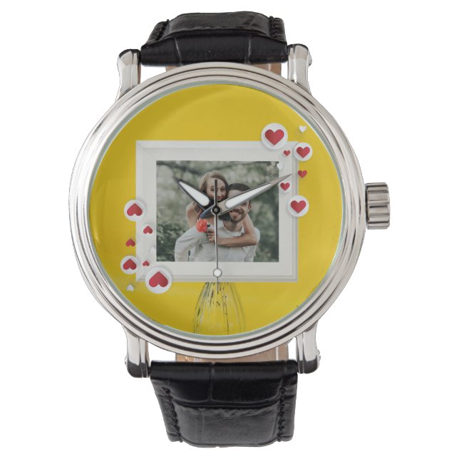 Liefde Ontwerp Horloge (Voorkant)