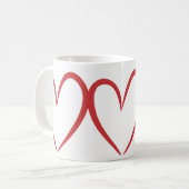 Liefde ontwerp mok  (Voorkant links)