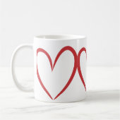 Liefde ontwerp mok (Links)