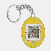 Liefde ontwerp sleutelhanger (Voorkant Links)
