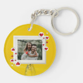 Liefde ontwerp sleutelhanger (Achterkant)