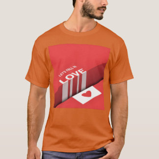 Liefde ontwerpt vrienden t-shirt
