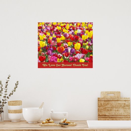 Liefde onze verpleegsters posters kunst prints Dan (Keuken)