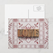 liefde op briefkaart (Voorkant / Achterkant)
