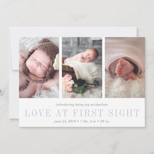 Liefde op de eerste nacht Drie Aankondiging van de (Voorkant)