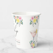 Liefde Op De Eerste Slok Helder Bruiloftsfeestje C Papieren Bekers (Links)