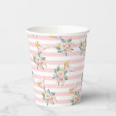 Liefde Op De Eerste Slok Helder Bruiloftsfeestje C Papieren Bekers (Links)