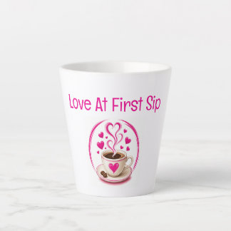 Liefde Op De Eerste Slok Koffieliefhebber Latte Mok