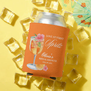 Liefde op de eerste Spritz Bruidsbruiloft Aperol S Blikjeskoeler