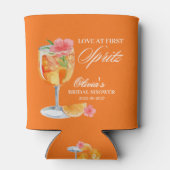 Liefde op de eerste Spritz Bruidsbruiloft Aperol S Blikjeskoeler (Achterkant)