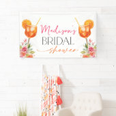 Liefde Op De Eerste Spritz Bruidsdiner Spandoek (Insitu)