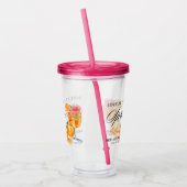 Liefde op de eerste Spritz Bruidsdouche Acryl Drinkbeker (Links)