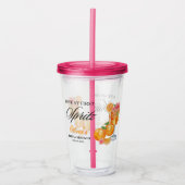 Liefde op de eerste Spritz Bruidsdouche Acryl Drinkbeker (Voorkant)