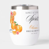 Liefde op de eerste Spritz Bruidsuitnodiging (Voorkant)