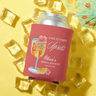 Liefde op de eerste Spritz Bruidsuitnodiging Koraa Blikjeskoeler