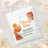 Liefde op de eerste Spritz | Chic Citrus Bruilofts Bedankzakje (Geknipt)