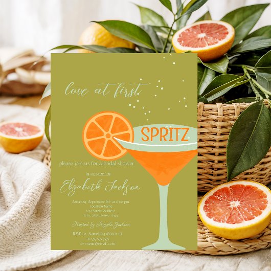 Liefde op de eerste Spritz Groen Kaart