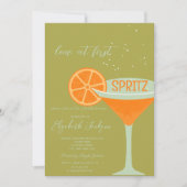 Liefde op de eerste Spritz Groen Kaart (Voorkant)