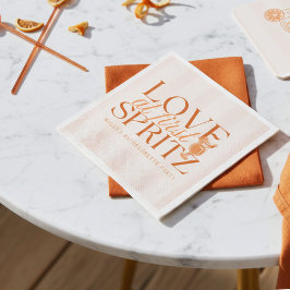 Liefde op de eerste Spritz vrijgezellenfeest Servet