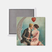 Liefde op de maan magneet (Voorkant / Achterkant)