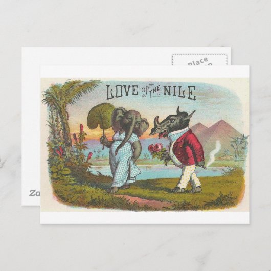 Liefde op de Nijlse  kaart (Voorkant / Achterkant)