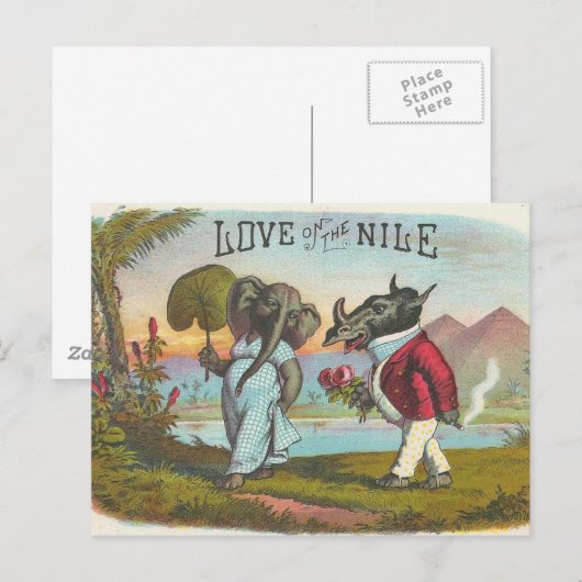 Liefde op de Nijlse  kaart (Voorkant / Achterkant)