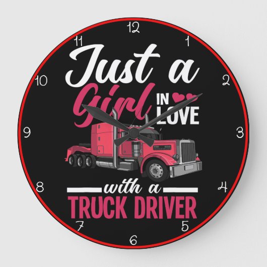 Liefde op de open weg grote klok (Voorkant)