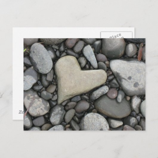 Liefde op de rots briefkaart (Voorkant / Achterkant)