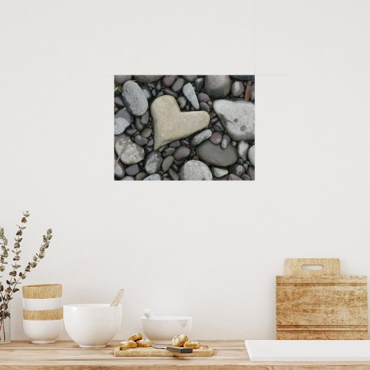 Liefde op de rots poster (Keuken)