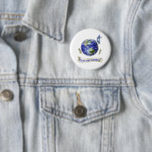 Liefde op een ander ronde button 5,7 cm (In situ)