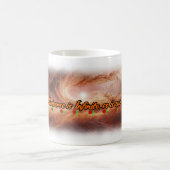 Liefde op een keramiek magische mok (Center)