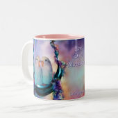 Liefde op een Mok met een moon (Voorkant links)