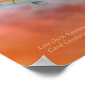 Liefde op een regenboogkunst Poster/afdrukken Poster (Hoek)