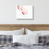 Liefde op First Sight Baby Foto Canvas Afdruk (Insitu (Slaapkamer))