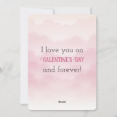 LIEFDE op Galentine's Day Feestdagenkaart (Achterkant)