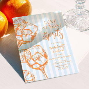 Liefde Op Het Eerste Aperol Spritz Meisjesuitje Kaart