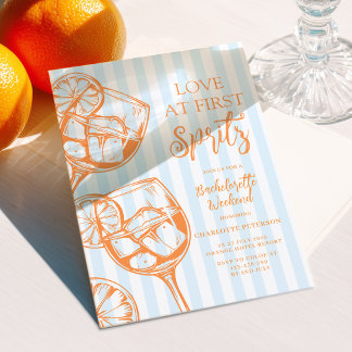 Liefde Op Het Eerste Aperol Spritz Meisjesuitje Kaart