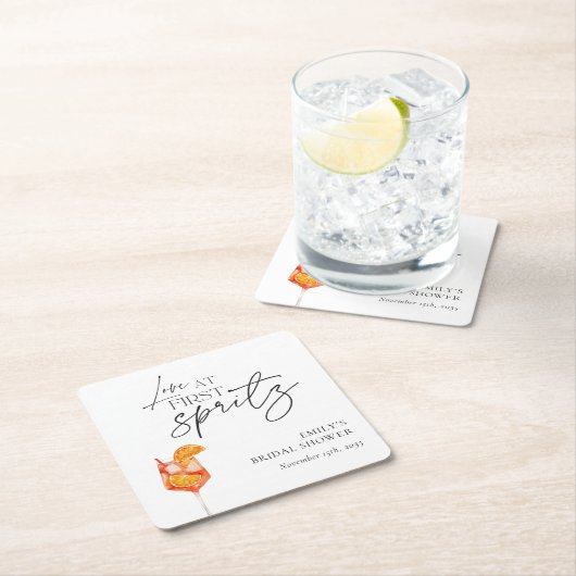 Liefde Op Het Eerste Bruisende Bruiloftsfeest Kartonnen Onderzetters (Insitu)