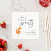 Liefde Op Het Eerste Bruisende Bruiloftsfeest Servet (Insitu)