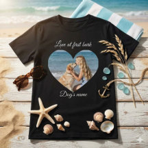 "Liefde Op Het Eerste Geblaf" T-Shirt Met Aangepas