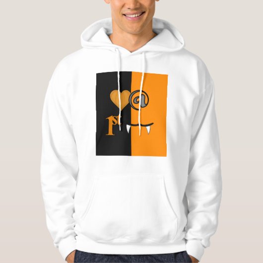 Liefde Op Het Eerste Gezicht Halloween Hoodie (Voorkant)
