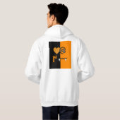 Liefde Op Het Eerste Gezicht Halloween Hoodie (Achterkant volledig)