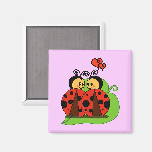 Liefde op het eerste gezicht magneet (Voorkant / Achterkant)