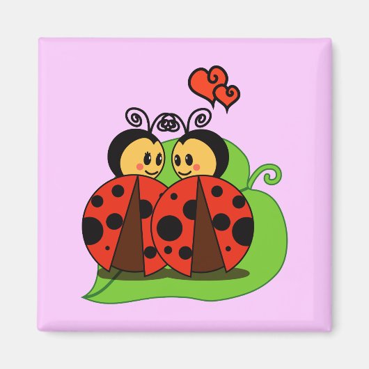 Liefde op het eerste gezicht magneet (Voorkant)