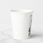 Liefde op het eerste gezicht paar Valentijnsdag Papieren Bekers (Rechts)